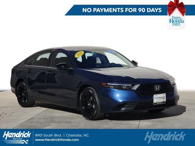 used 2025 Honda Accord car, priced at $28,495