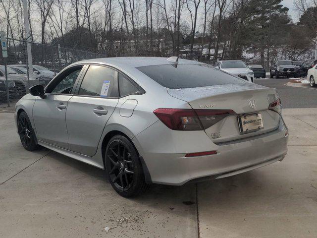 used 2025 Honda Civic car, priced at $24,595