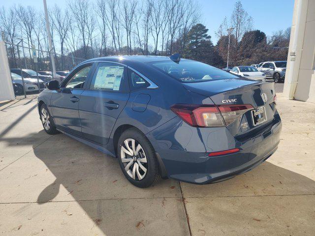new 2026 Honda Civic car, priced at $26,345