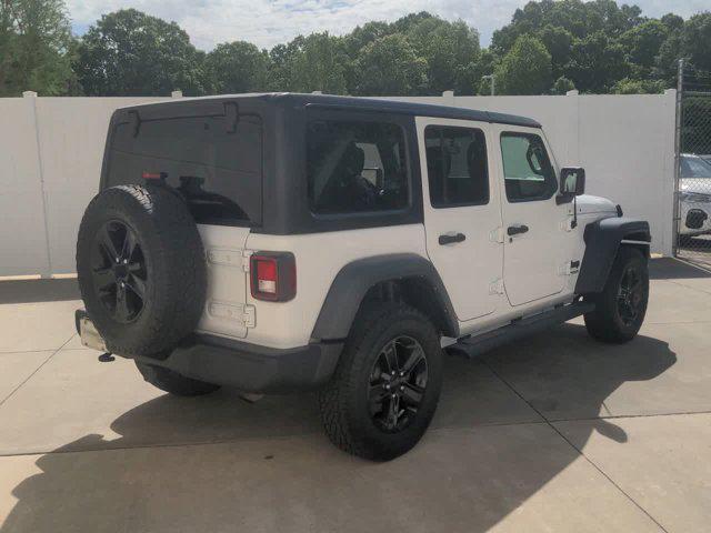 used 2021 Jeep Wrangler Unlimited car, priced at $26,194