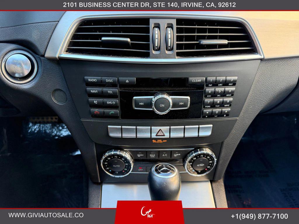 used 2013 Mercedes-Benz C-Class car, priced at $9,500