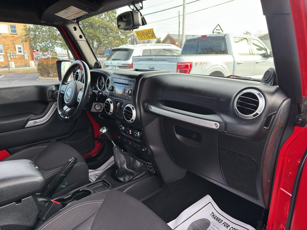 used 2014 Jeep Wrangler car, priced at $23,995