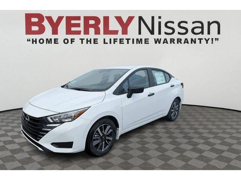 new 2025 Nissan Versa car, priced at $20,417