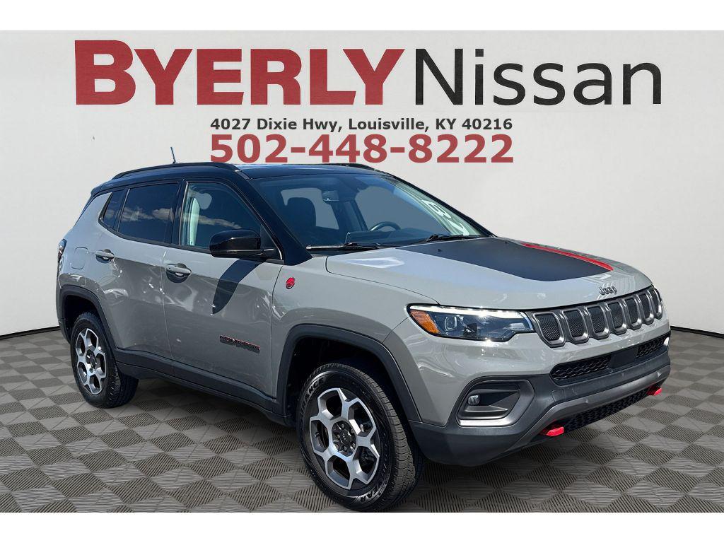 used 2022 Jeep Compass car, priced at $26,995