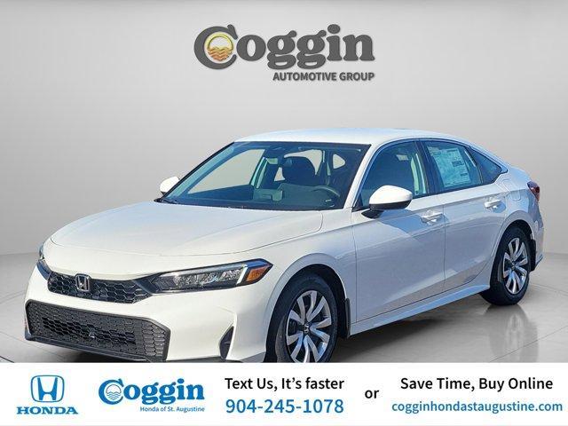 new 2026 Honda Civic car, priced at $25,191