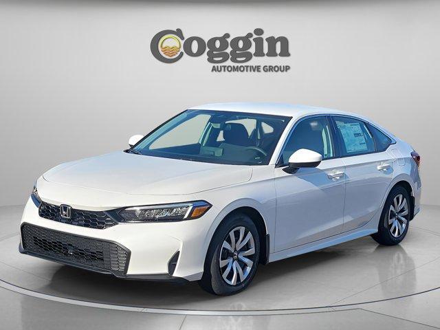 new 2026 Honda Civic car, priced at $25,191