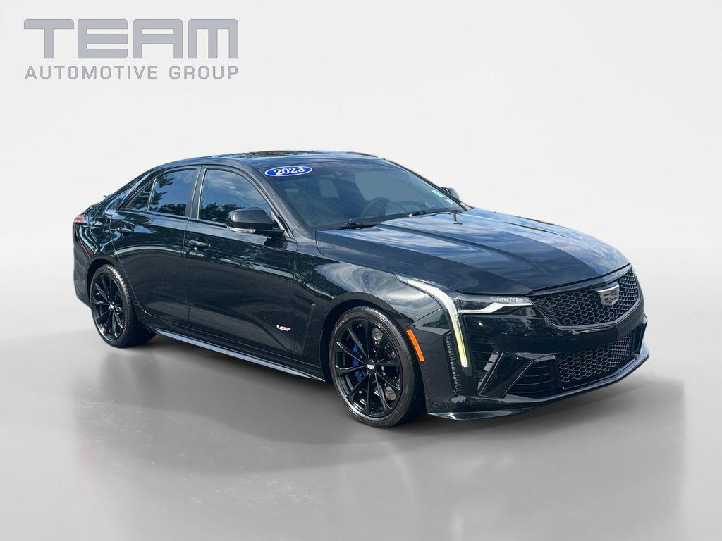 used 2023 Cadillac CT4-V car, priced at $54,724