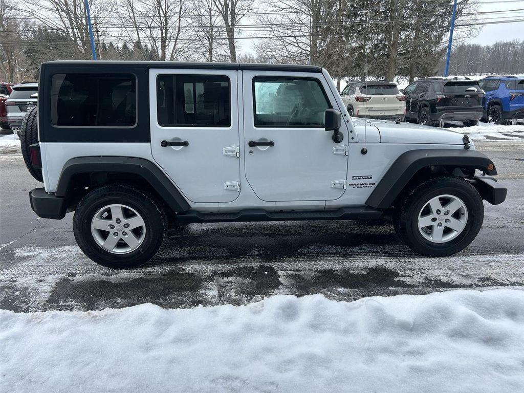used 2017 Jeep Wrangler Unlimited car, priced at $17,500