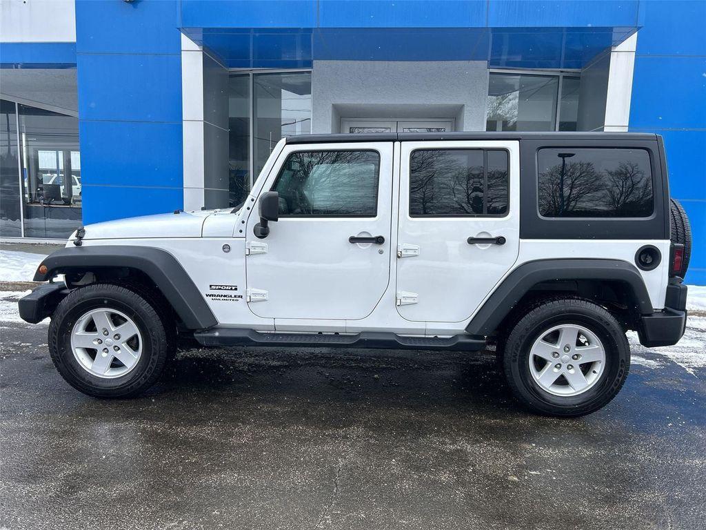 used 2017 Jeep Wrangler Unlimited car, priced at $17,500