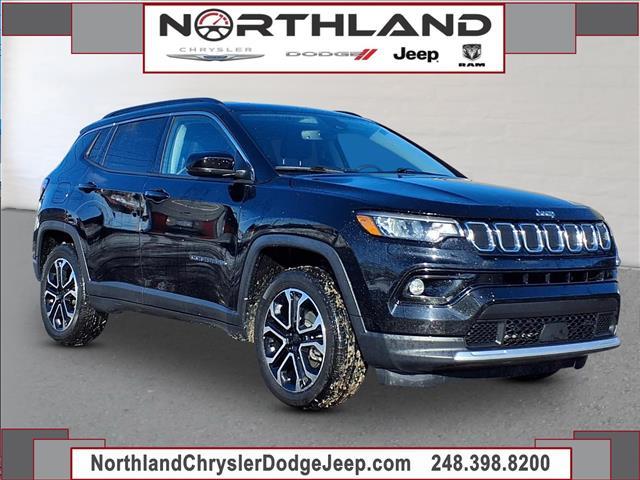 used 2022 Jeep Compass car, priced at $22,500