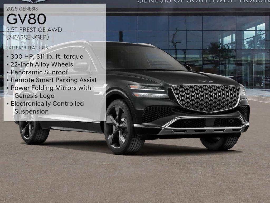 new 2026 Genesis GV80 car, priced at $76,990