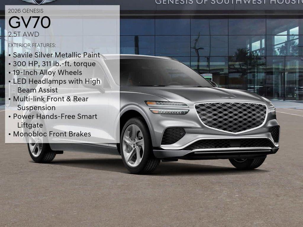 new 2026 Genesis GV70 car, priced at $52,710