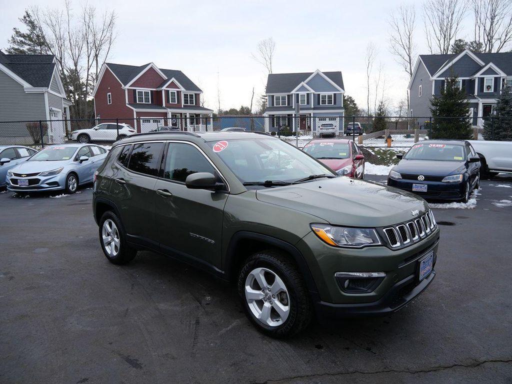 used 2021 Jeep Compass car, priced at $15,995