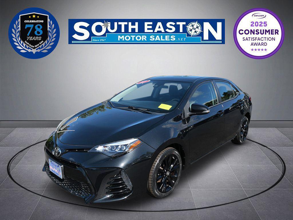 2017 Black Sand Pearl Toyota Corolla