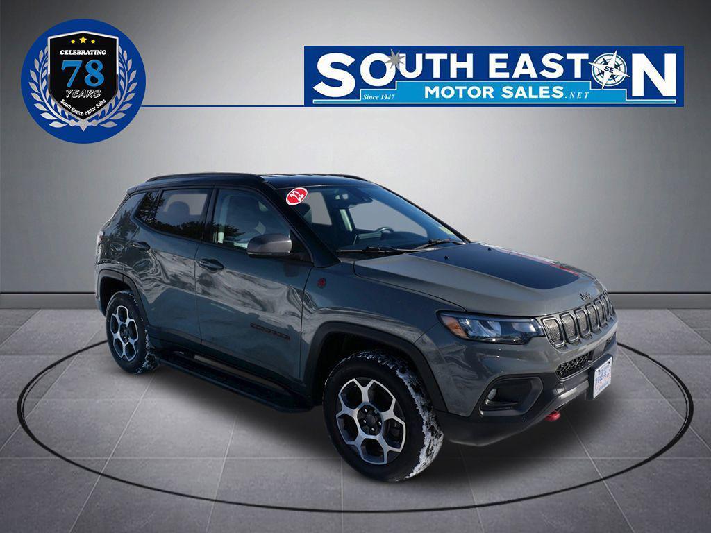 used 2022 Jeep Compass car, priced at $19,995