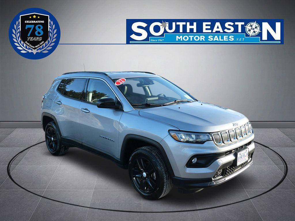 used 2022 Jeep Compass car, priced at $19,995