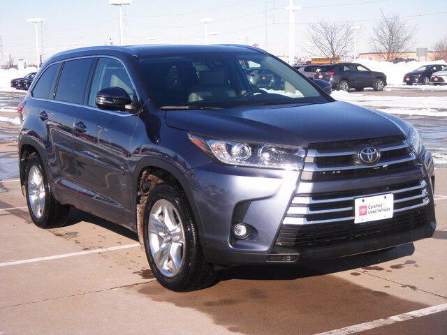 used 2019 Toyota Highlander car, priced at $24,999