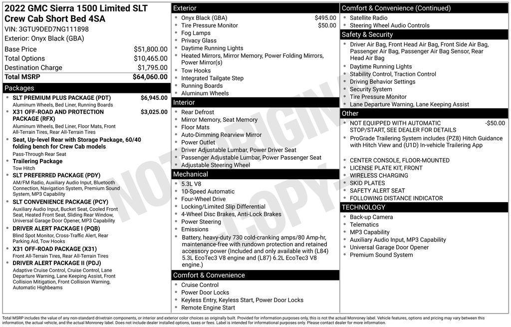 used 2022 GMC Sierra 1500 car, priced at $33,999
