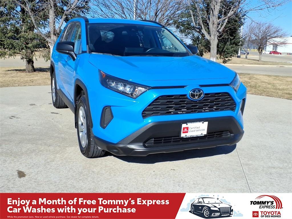 used 2021 Toyota RAV4 car, priced at $22,999