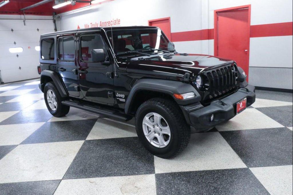 used 2021 Jeep Wrangler Unlimited car, priced at $24,990