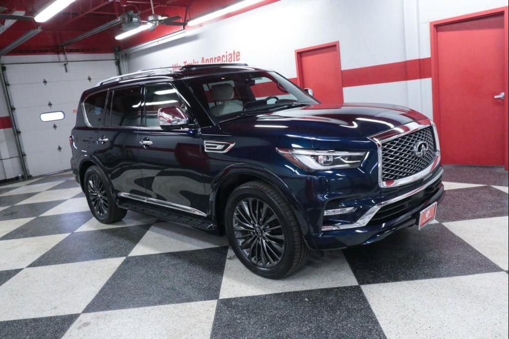 used 2022 INFINITI QX80 car, priced at $42,490