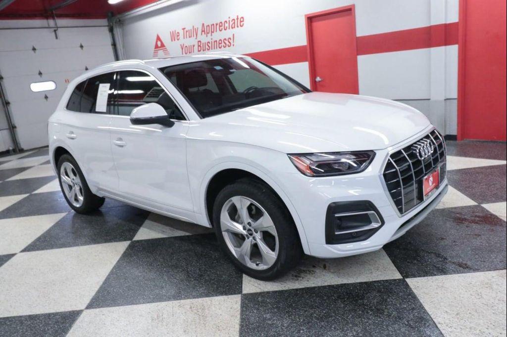 used 2021 Audi Q5 car, priced at $24,490