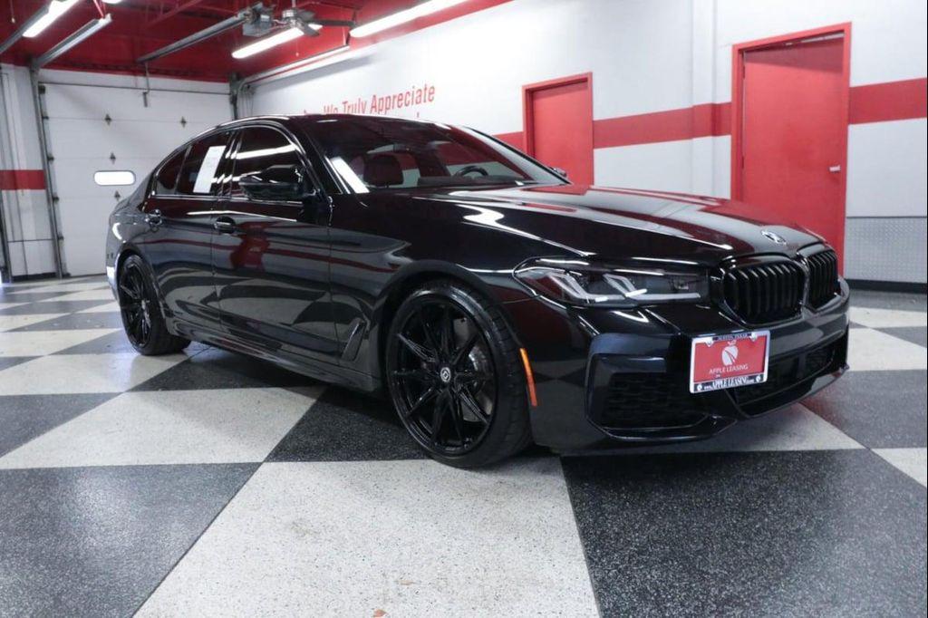 used 2022 BMW M550 car, priced at $58,215