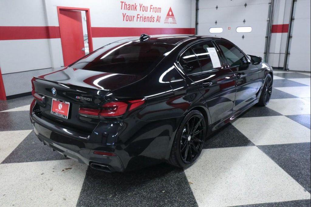 used 2022 BMW M550 car, priced at $58,215