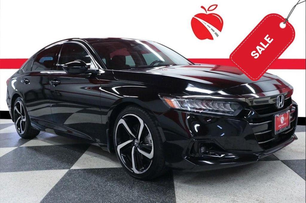 used 2021 Honda Accord car, priced at $22,590