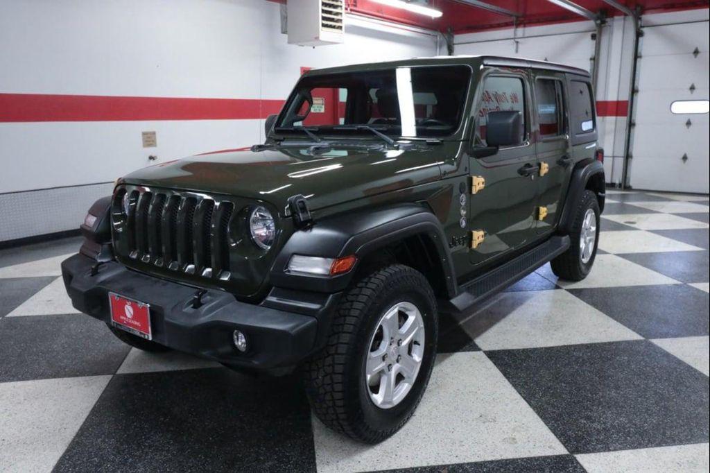 used 2021 Jeep Wrangler Unlimited car, priced at $28,490