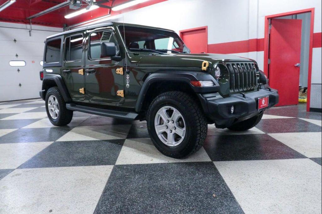 used 2021 Jeep Wrangler Unlimited car, priced at $28,490
