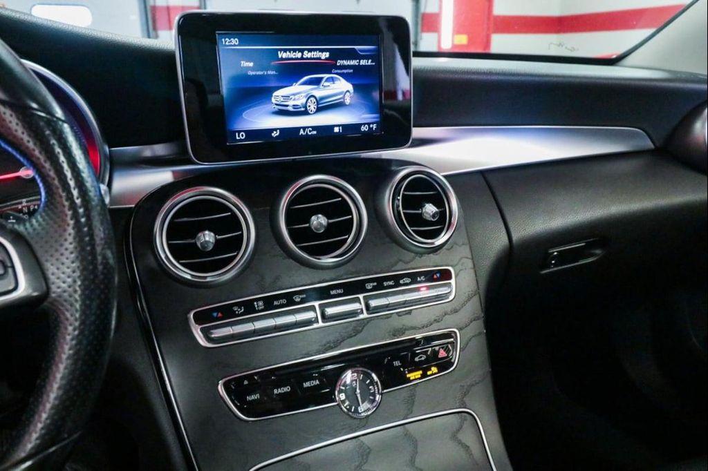 used 2017 Mercedes-Benz C-Class car, priced at $10,990
