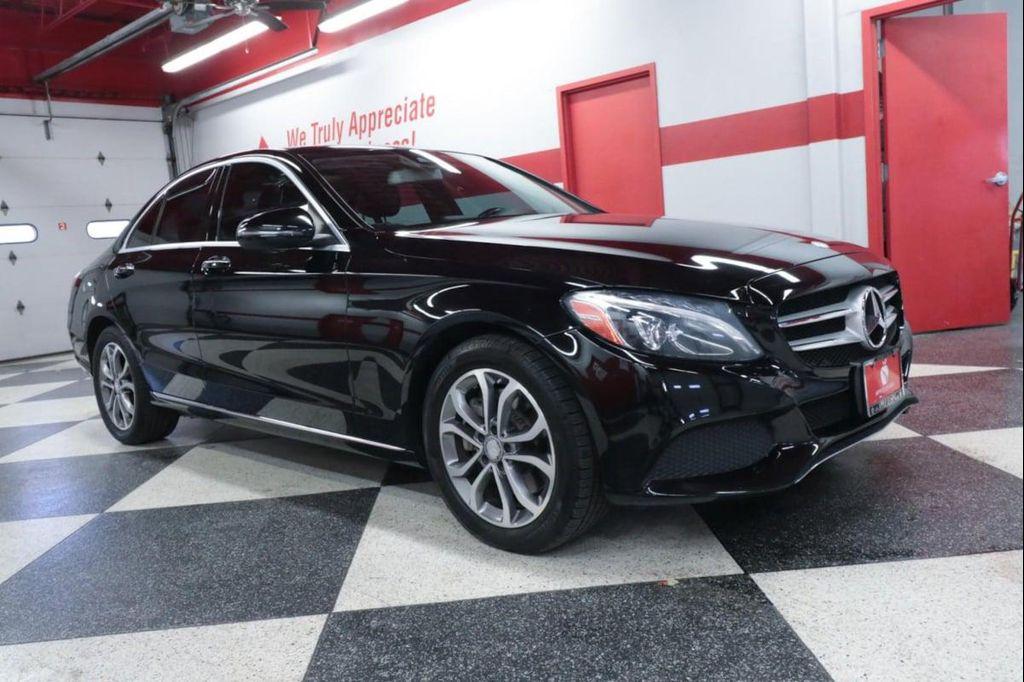 used 2017 Mercedes-Benz C-Class car, priced at $10,990