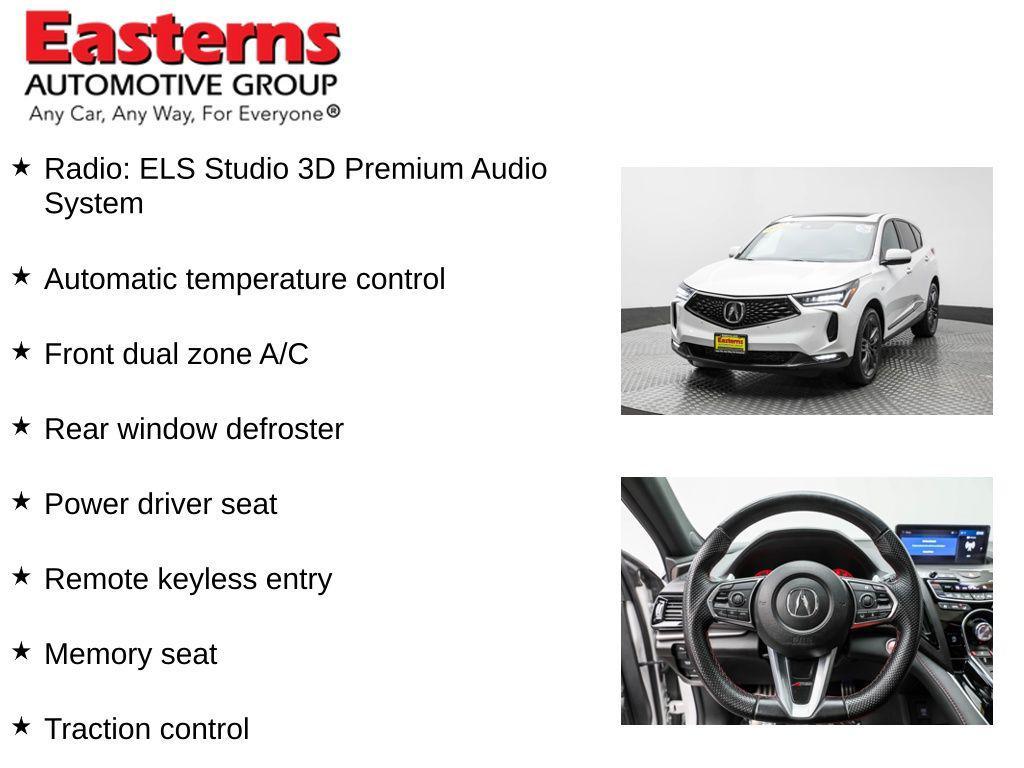 used 2023 Acura RDX car, priced at $34,490