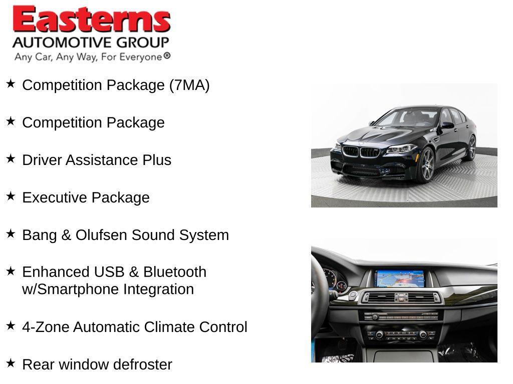 used 2015 BMW M5 car, priced at $124,950