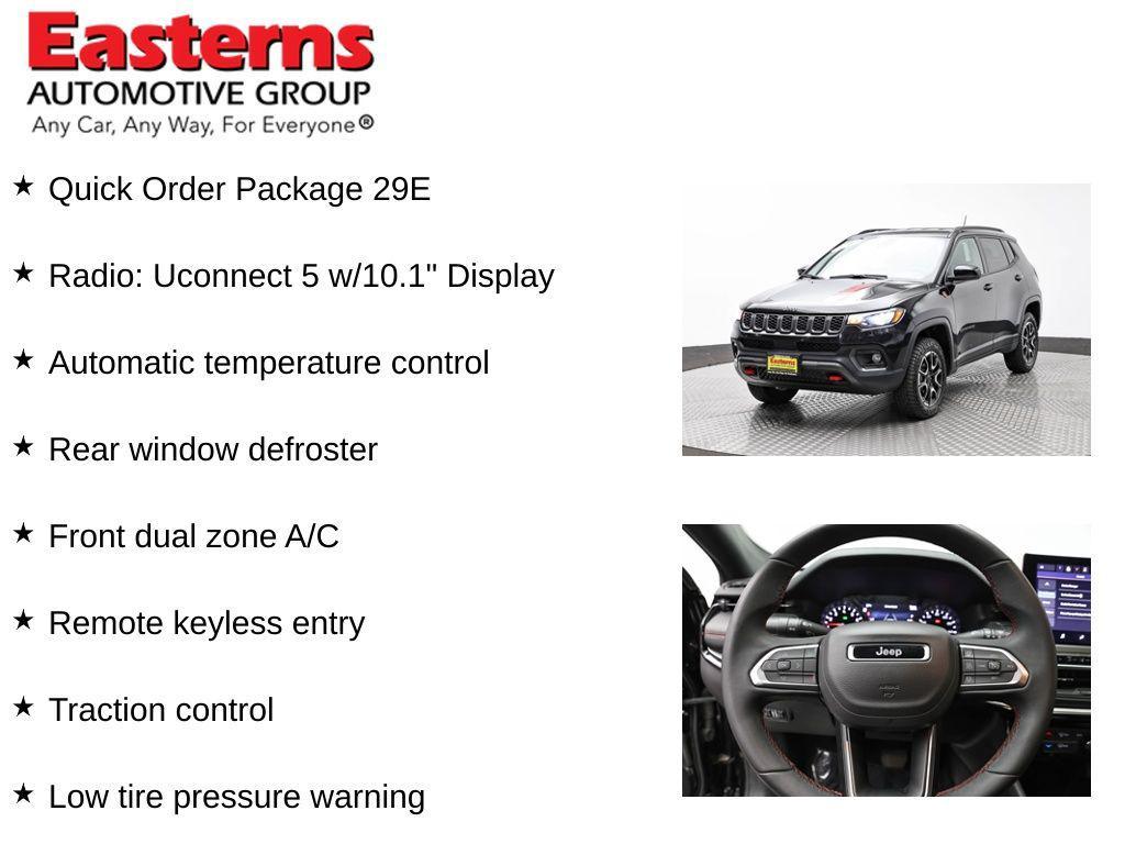 used 2025 Jeep Compass car, priced at $24,750