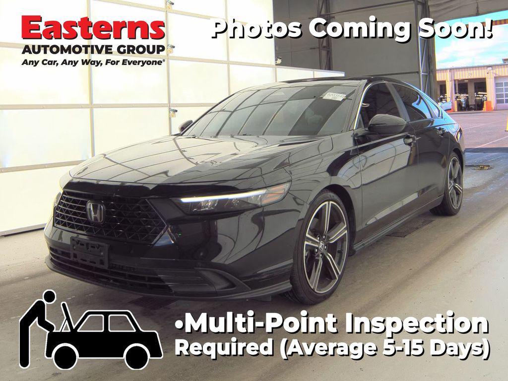 used 2024 Honda Accord Hybrid car, priced at $27,450