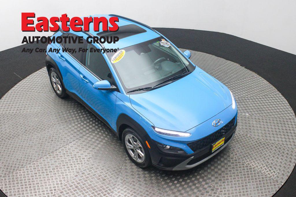 used 2022 Hyundai Kona car, priced at $19,490