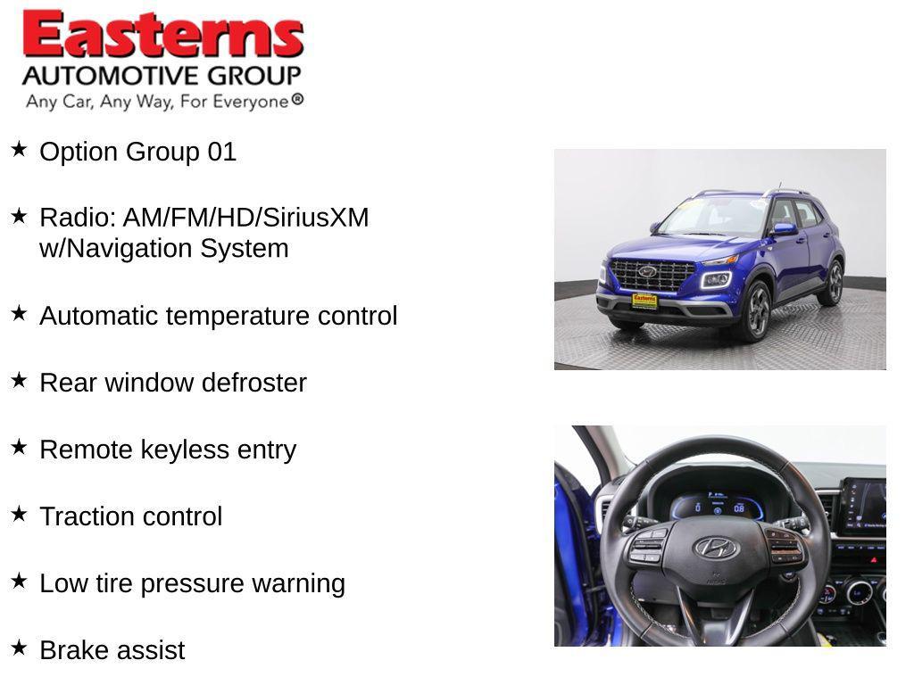 used 2024 Hyundai Venue car, priced at $20,590