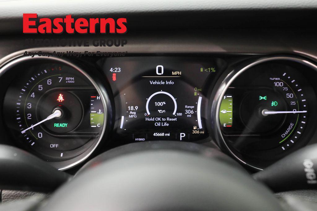 used 2023 Jeep Wrangler 4xe car, priced at $26,925