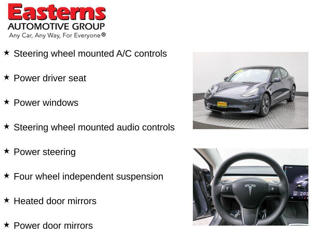 used 2023 Tesla Model 3 car, priced at $22,275