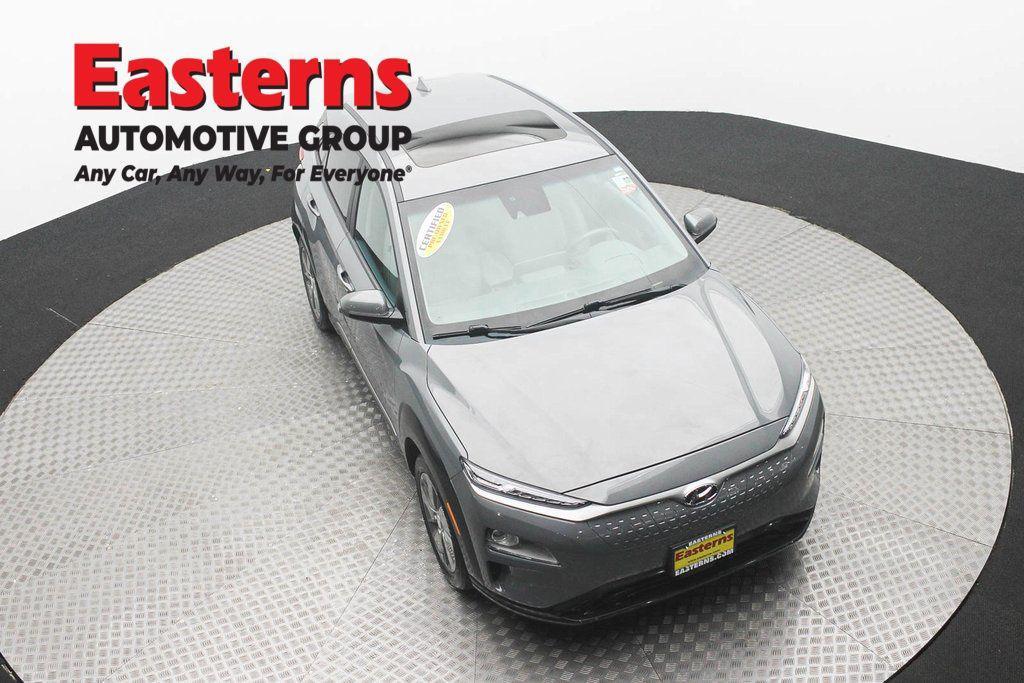 used 2021 Hyundai Kona EV car, priced at $22,275