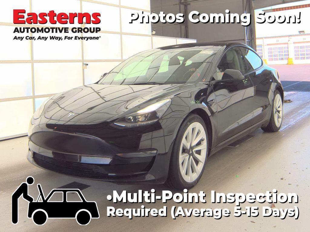 used 2023 Tesla Model 3 car, priced at $23,950