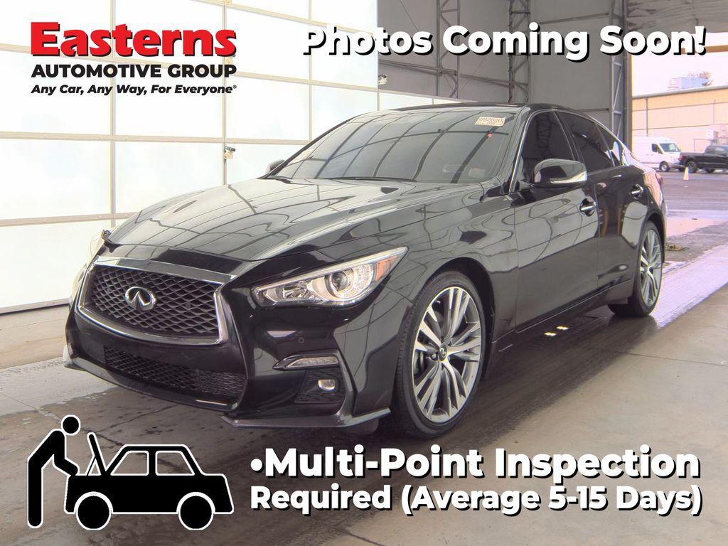 used 2022 INFINITI Q50 car, priced at $28,550