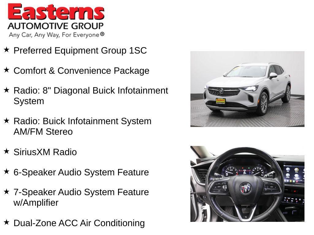 used 2023 Buick Envision car, priced at $20,375