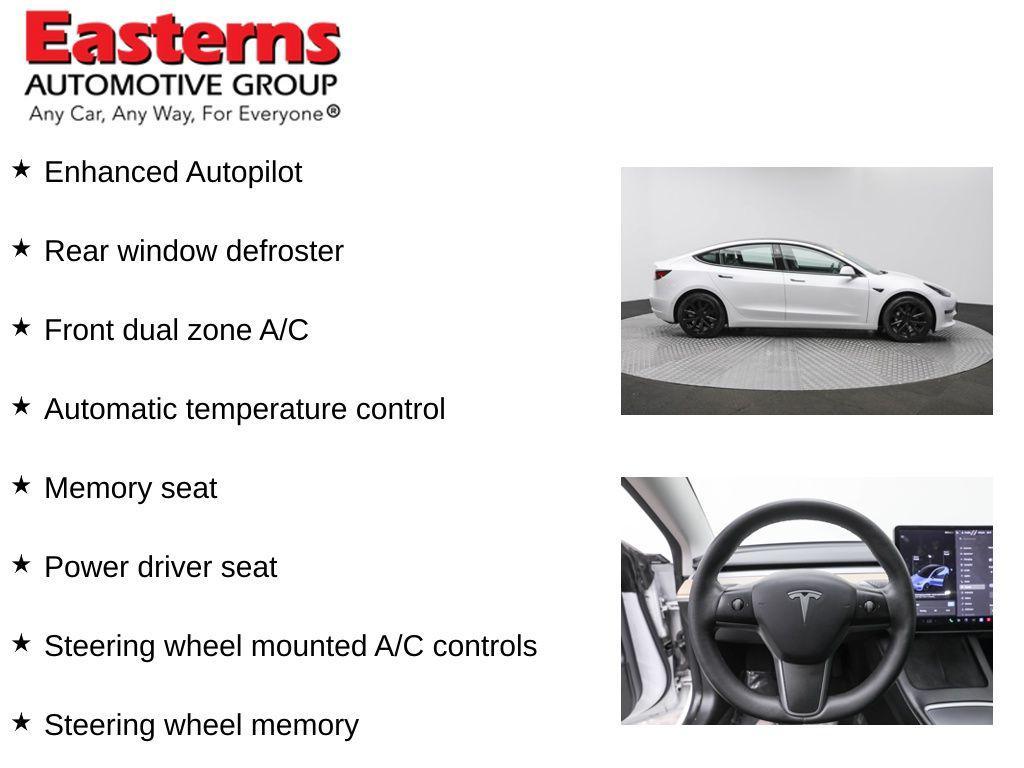 used 2021 Tesla Model 3 car, priced at $17,250