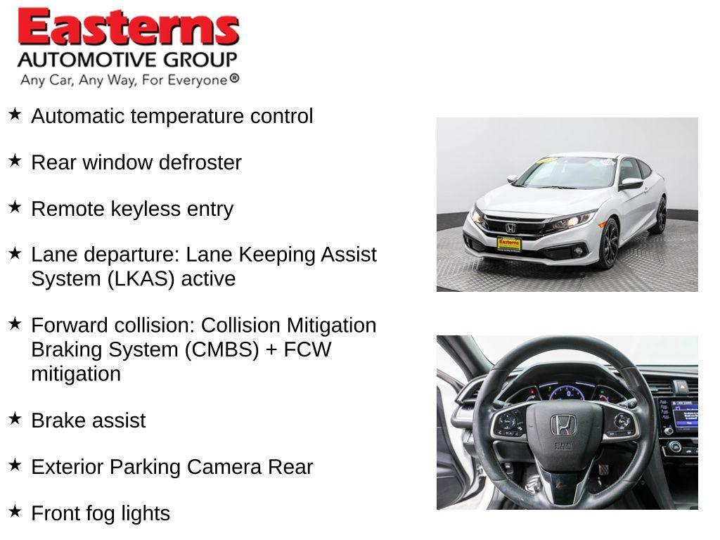 used 2019 Honda Civic car, priced at $19,690