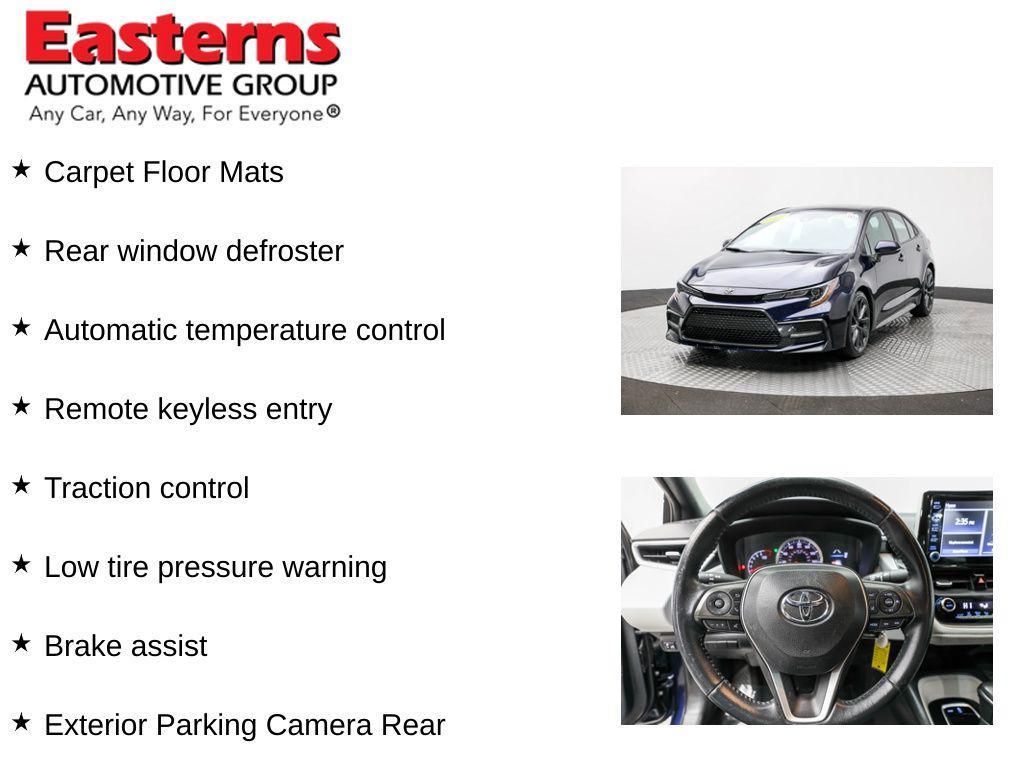 used 2020 Toyota Corolla car, priced at $18,950