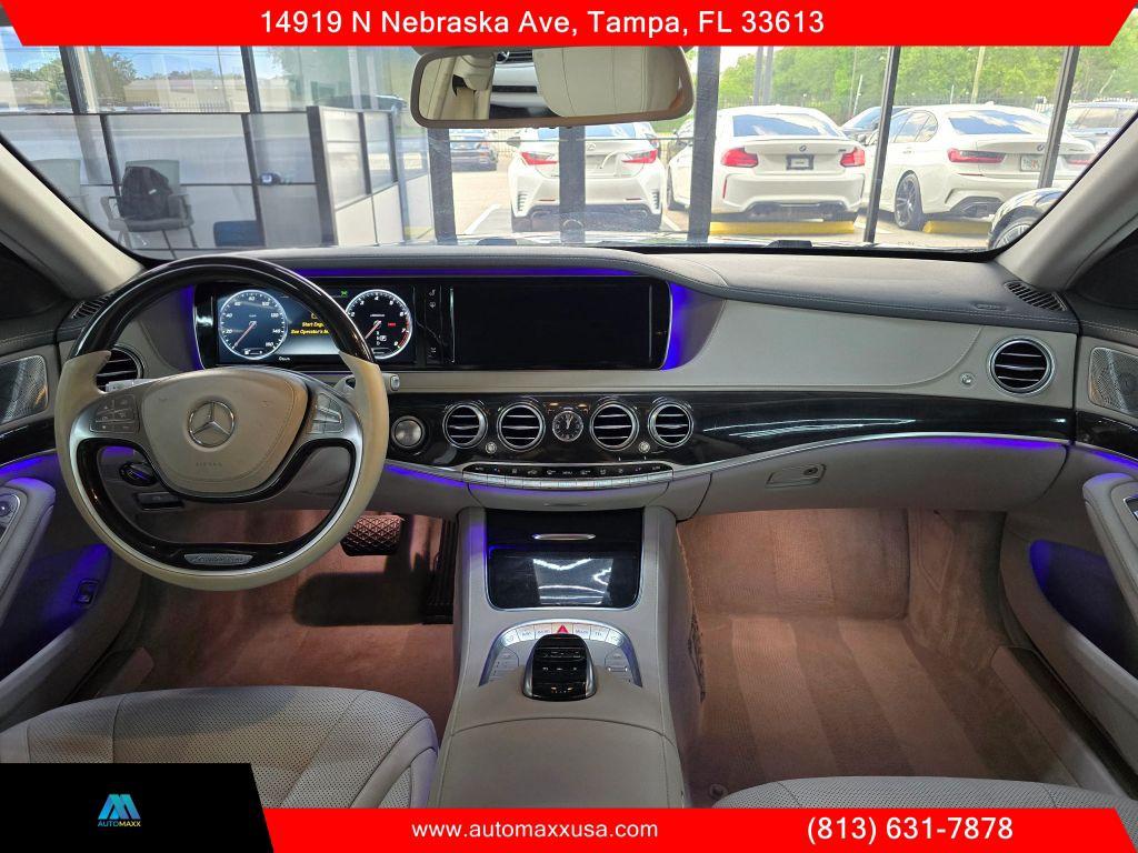 used 2017 Mercedes-Benz S-Class car, priced at $24,995