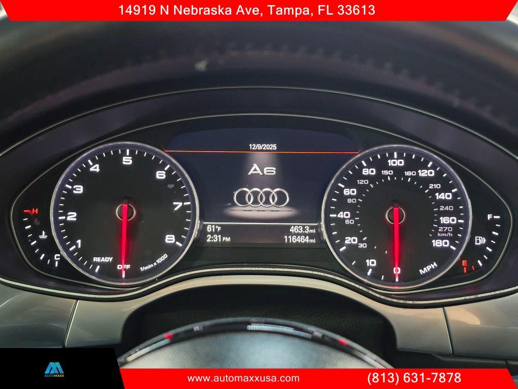 used 2017 Audi A6 car, priced at $10,995